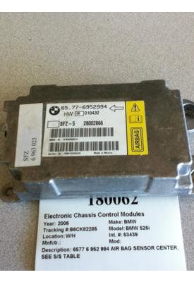 BMW BMW 525i Electronic Chassis Control Modules