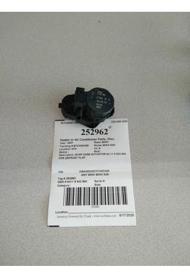 BMW BMW 525i Heater or Air Conditioner Parts, Misc.