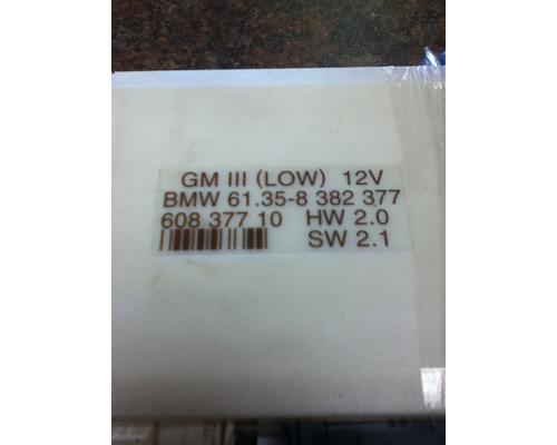 BMW BMW 528i Electronic Chassis Control Modules