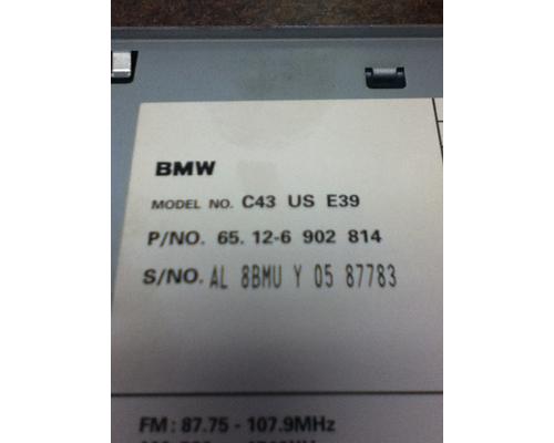 BMW BMW 540i AV Equipment