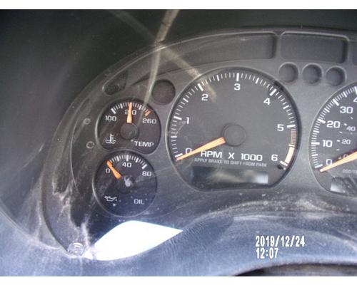 CHEVROLET S10/S15/SONOMA Speedometer Head Cluster