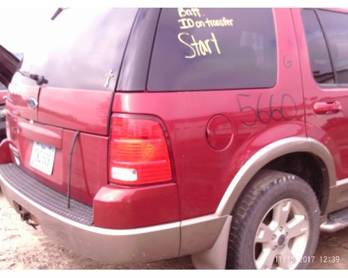 FORD EXPLORER Bumper Assembly, Rear