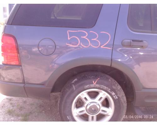 FORD EXPLORER Quarter Panel Assembly