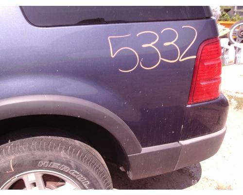 FORD EXPLORER Quarter Panel Assembly