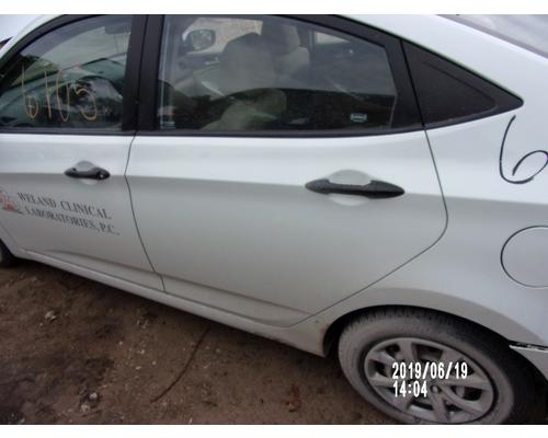 HYUNDAI ACCENT Door Assembly, Rear or Back