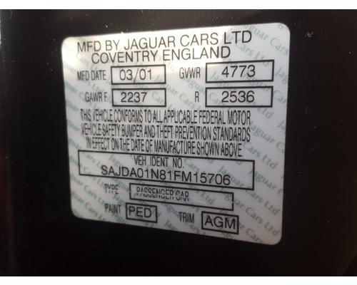 JAGUAR S TYPE Parts Cars or Trucks