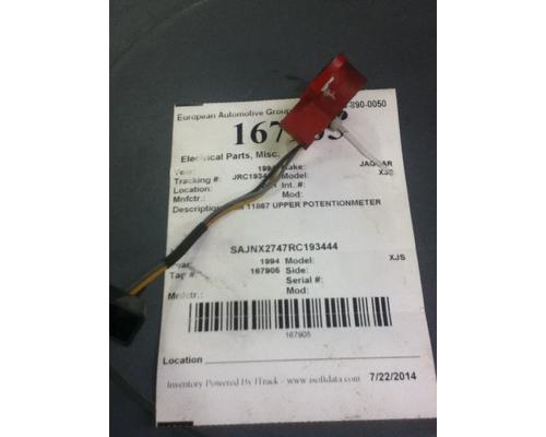 JAGUAR XJS Electrical Parts, Misc.