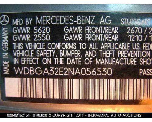 MERCEDES-BENZ MERCEDES 300E Parts Cars or Trucks