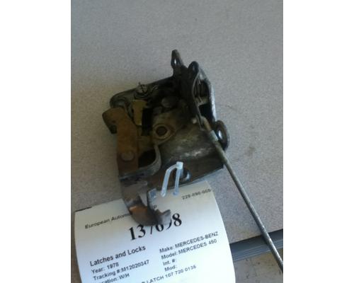 MERCEDES-BENZ MERCEDES 450 Latches and Locks