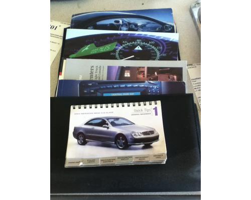 MERCEDES-BENZ MERCEDES CLK Owner