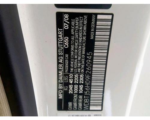 MERCEDES-BENZ MERCEDES CLK Parts Cars or Trucks