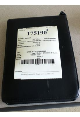 MERCEDES-BENZ MERCEDES E-CLASS Owner