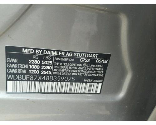 MERCEDES-BENZ MERCEDES E-CLASS Parts Cars or Trucks