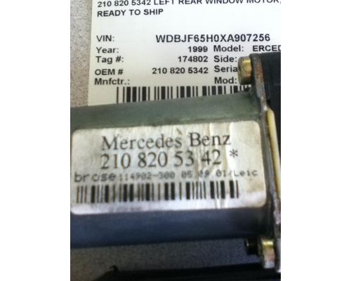 MERCEDES-BENZ MERCEDES E-CLASS Power Window Motor