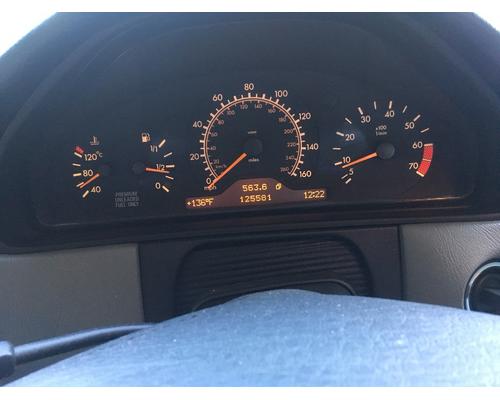 MERCEDES-BENZ MERCEDES E-CLASS Speedometer Head Cluster