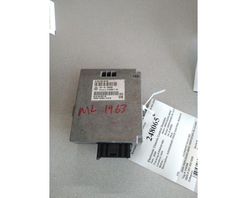 MERCEDES-BENZ MERCEDES ML-CLASS Electronic Chassis Control Modules