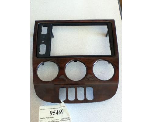 MERCEDES-BENZ MERCEDES ML-CLASS Interior Parts, Misc.