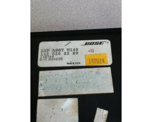 MERCEDES-BENZ MERCEDES S-CLASS AV Equipment