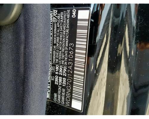 MERCEDES-BENZ MERCEDES S-CLASS Parts Cars or Trucks