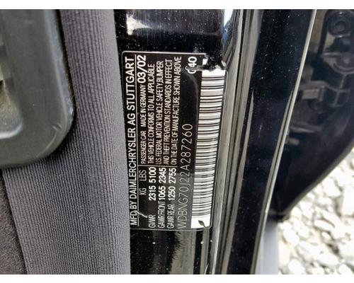 MERCEDES-BENZ MERCEDES S-CLASS Parts Cars or Trucks