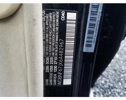 MERCEDES-BENZ MERCEDES S-CLASS Parts Cars or Trucks