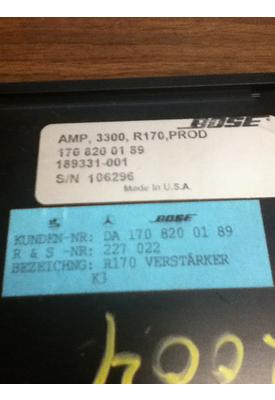 MERCEDES-BENZ MERCEDES SLK A/V Equipment