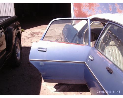 PLYMOUTH PLYMOUTH PASS. Door Assembly, Rear or Back