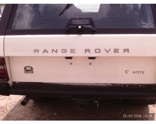 RANGE ROVER RANGE ROVER Decklid  Tailgate