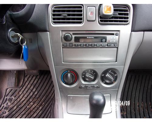 SUBARU FORESTER Temperature Control