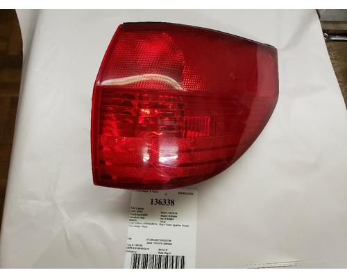 TOYOTA SIENNA Tail Lamp