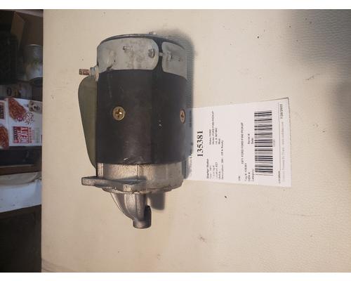   Starter Motor